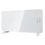 Princess Calefactor Panel de Cristal Smart 2000W Blanco